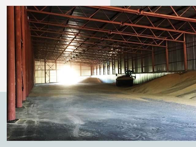 Строительство зернохранилищ в Липецке