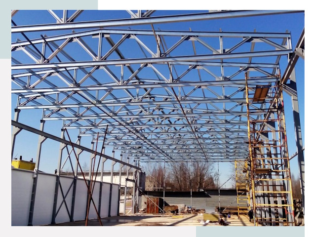 Строительство цехов в Липецк от 624 руб. под ключ