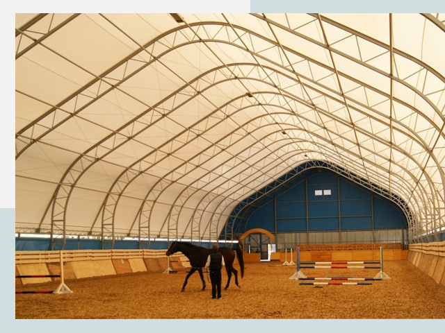 Строительство конных манежей в Липецке