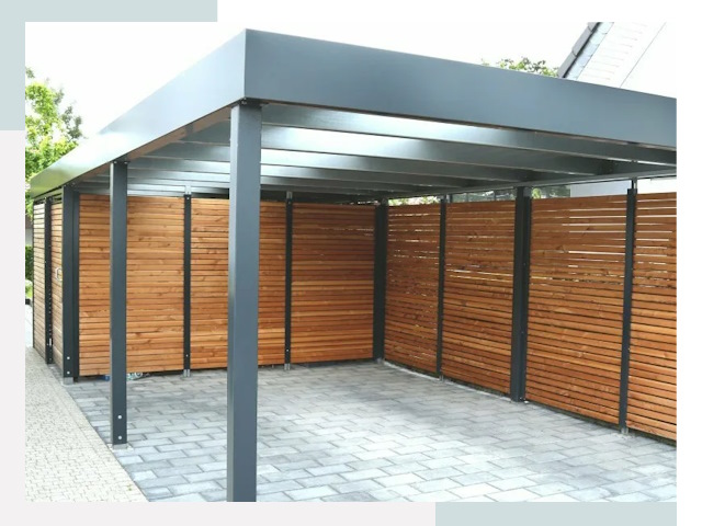 Навесы для парковки в Липецке