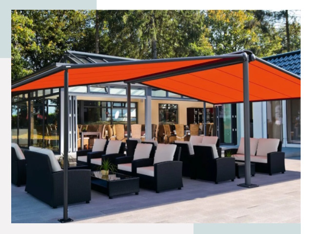 Навесы для кафе и ресторанов в Липецке