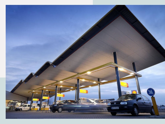 Навесы для АЗС в Липецк от 624 руб. - Защита и комфорт