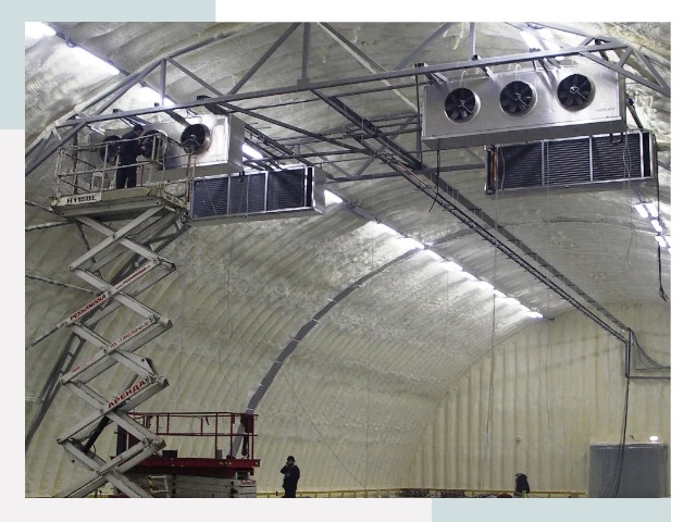 Оснащение ангаров в Липецке