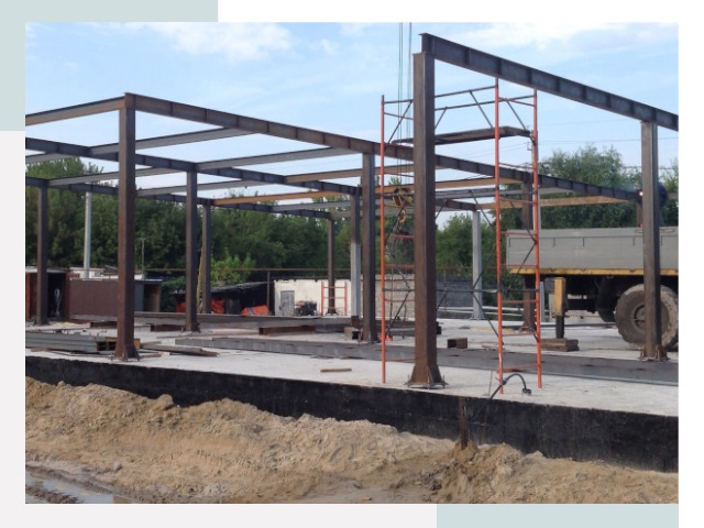 Фундамент для ангаров в Липецке