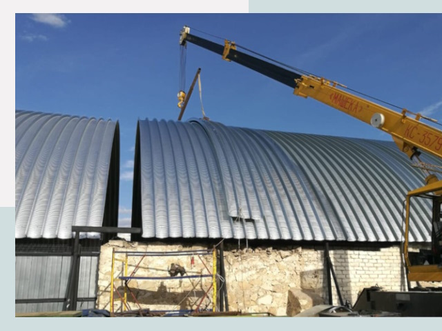 Реконструкция ангаров в Липецке от 624 руб.