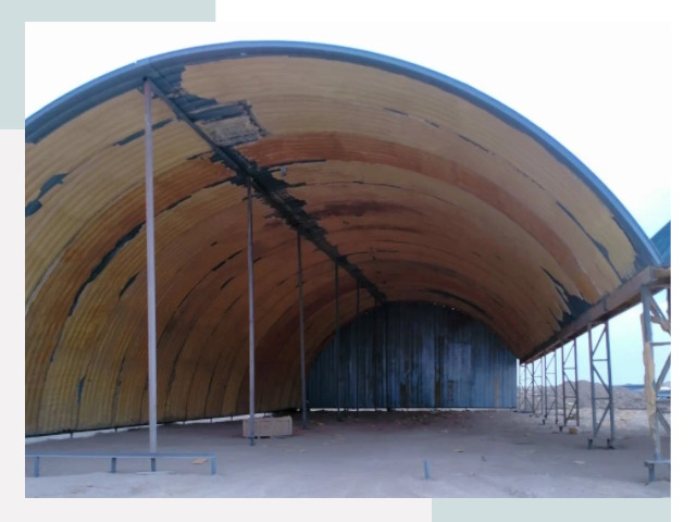 Реконструкция ангаров в Липецке