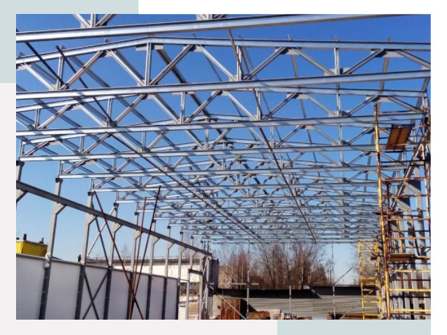 Металлокаркасы для складов в Липецке